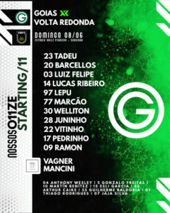 ESCALAÇÃO GOIAS