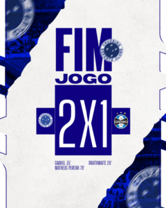 FIM DE JOGO CRUZEIRO