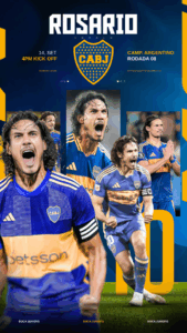 TEMPLATE BOCA JUNIORS